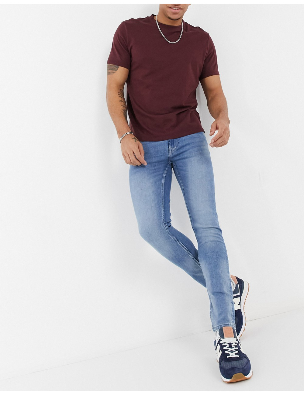Only & Sons skinny jeans in...
