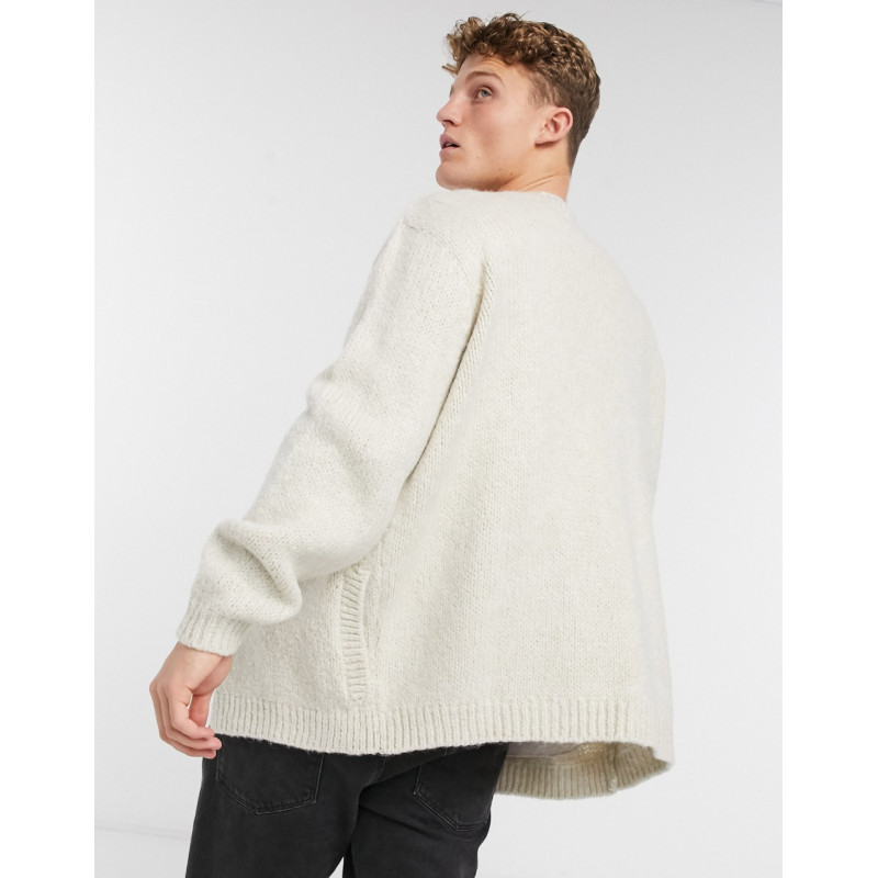 ASOS DESIGN knitted edge to...