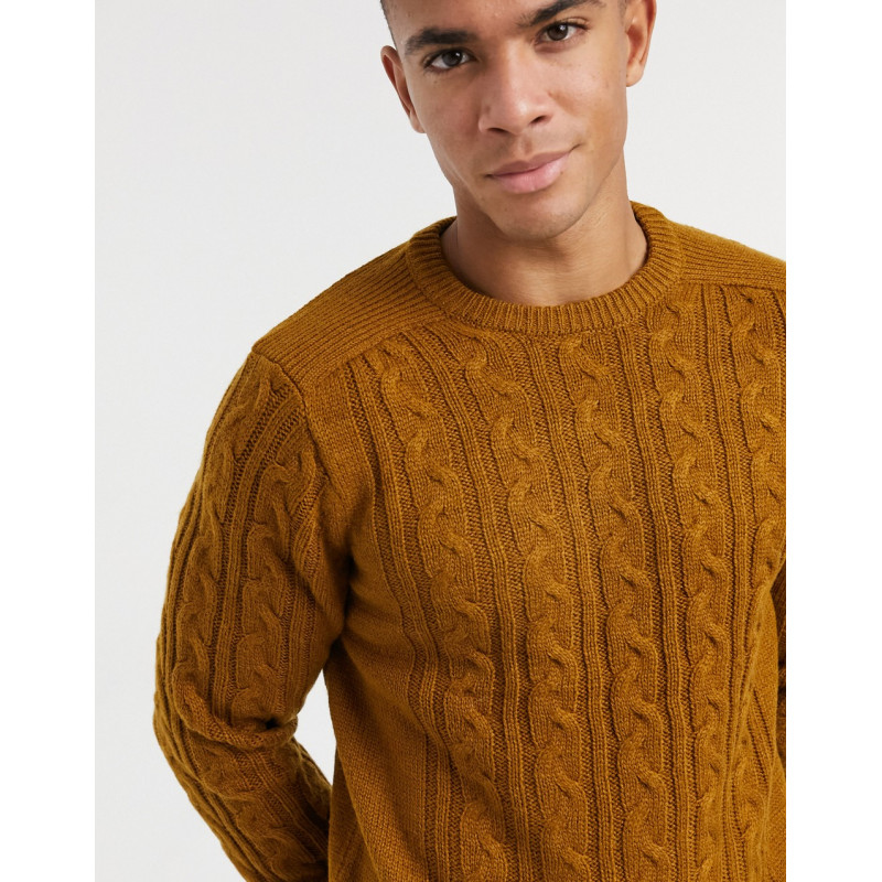 Only & Sons cable jumper in...