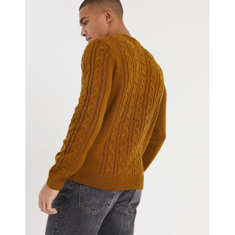 Only & Sons cable jumper in...