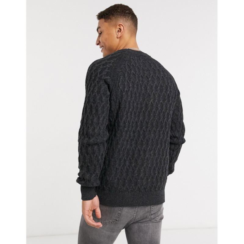 Selected Homme cable jumper...