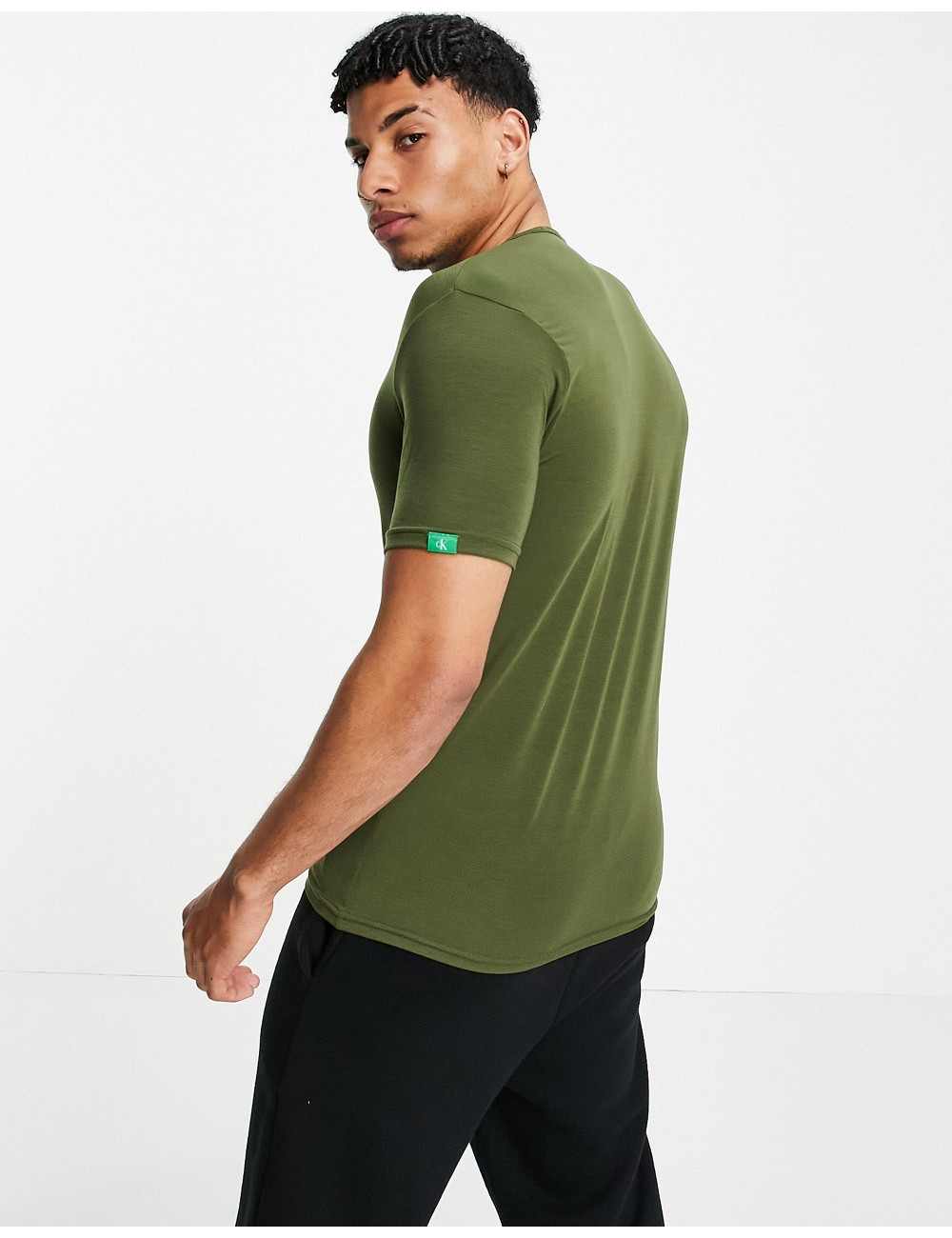CK One crew t-shirt in green