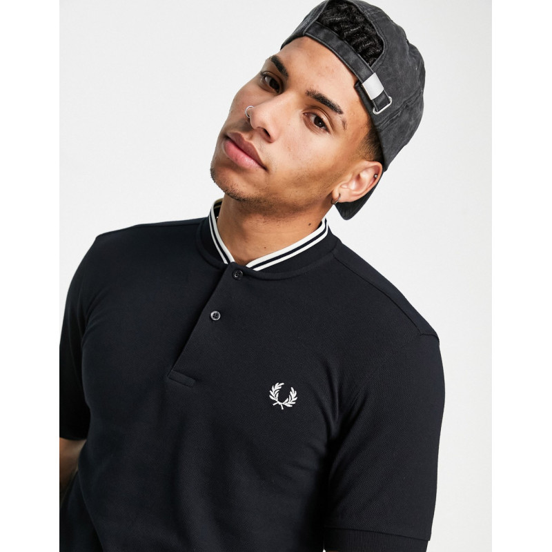 Fred Perry bomber neck...