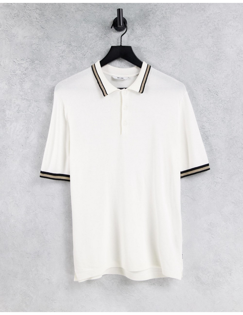 Only & Sons knitted polo...