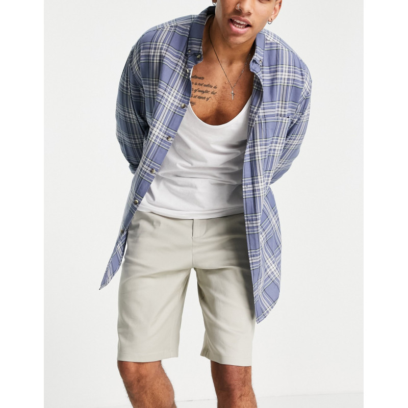 River Island shorts in stone