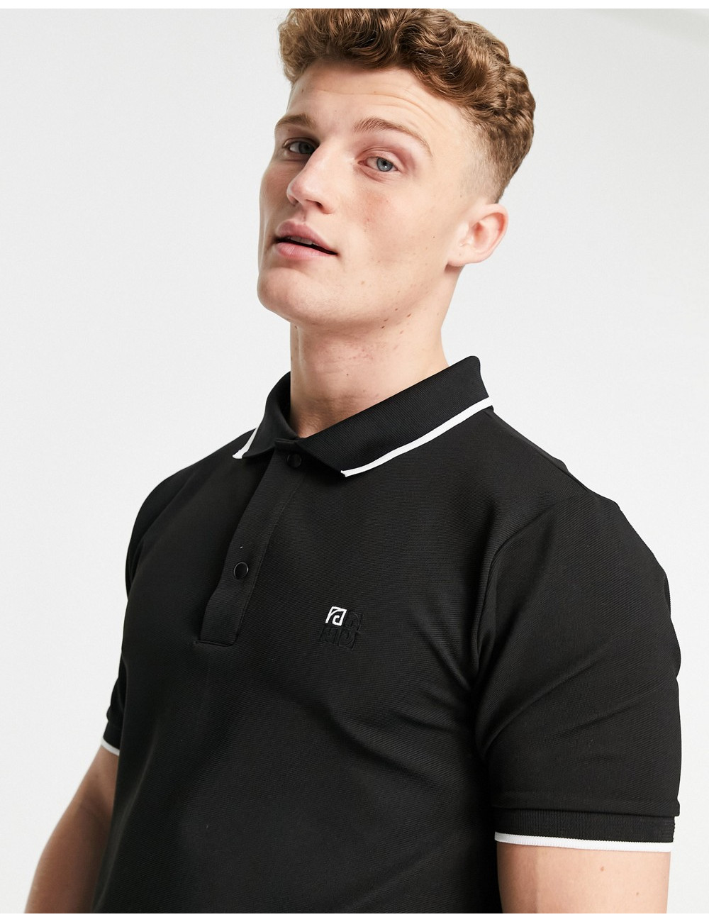 River Island slim fit polo...