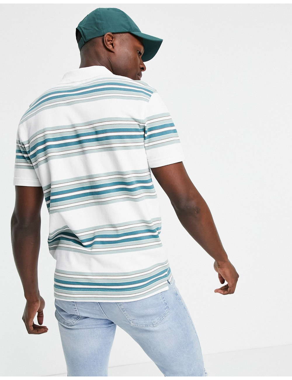 Levi's batwing logo stripe...