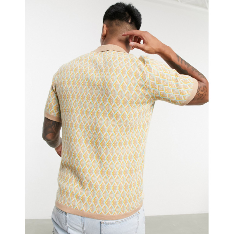 ASOS DESIGN knitted muscle...