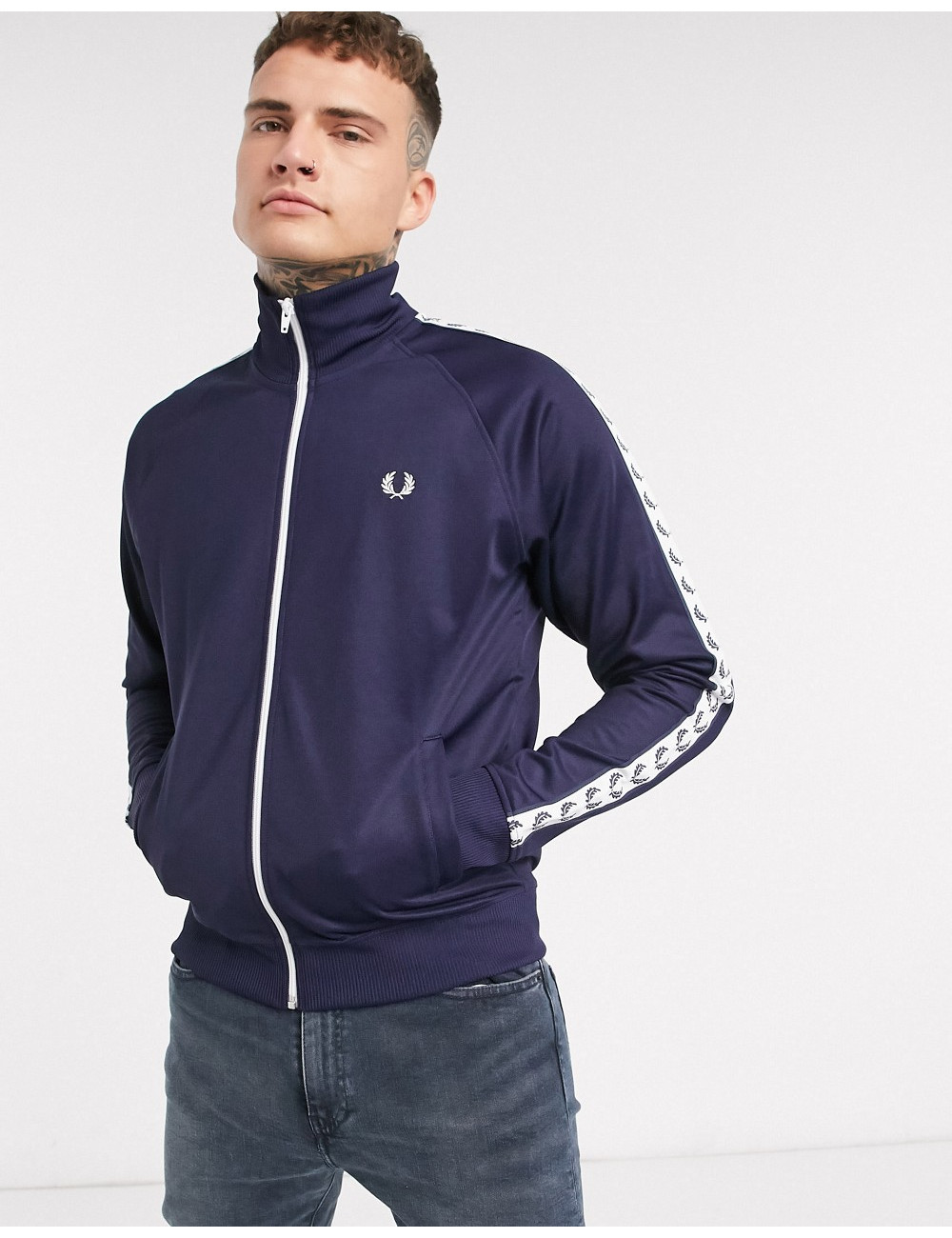 Fred Perry side taped track...