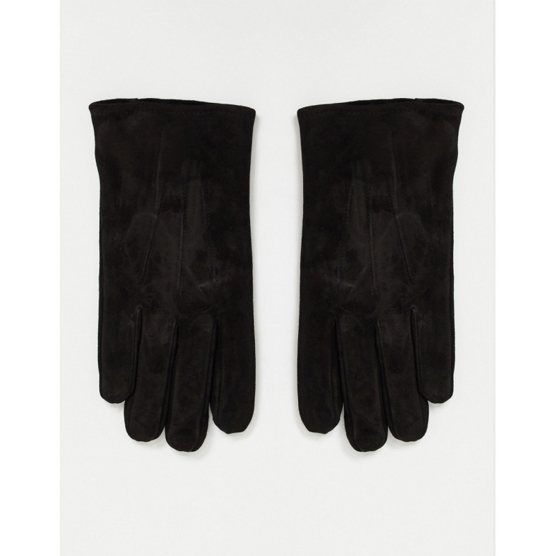 ASOS DESIGN gloves in black...
