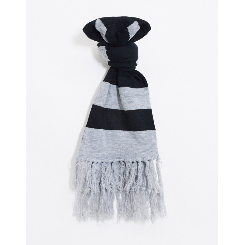 Nicce stripe scarf with...