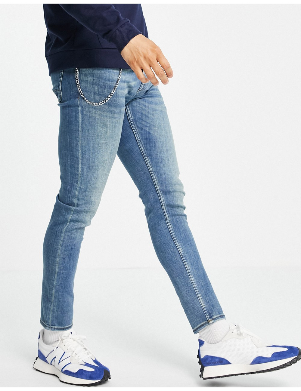 New Look skinny jeans with...
