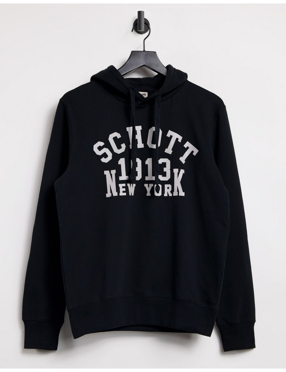 Schott hoodie with logo...