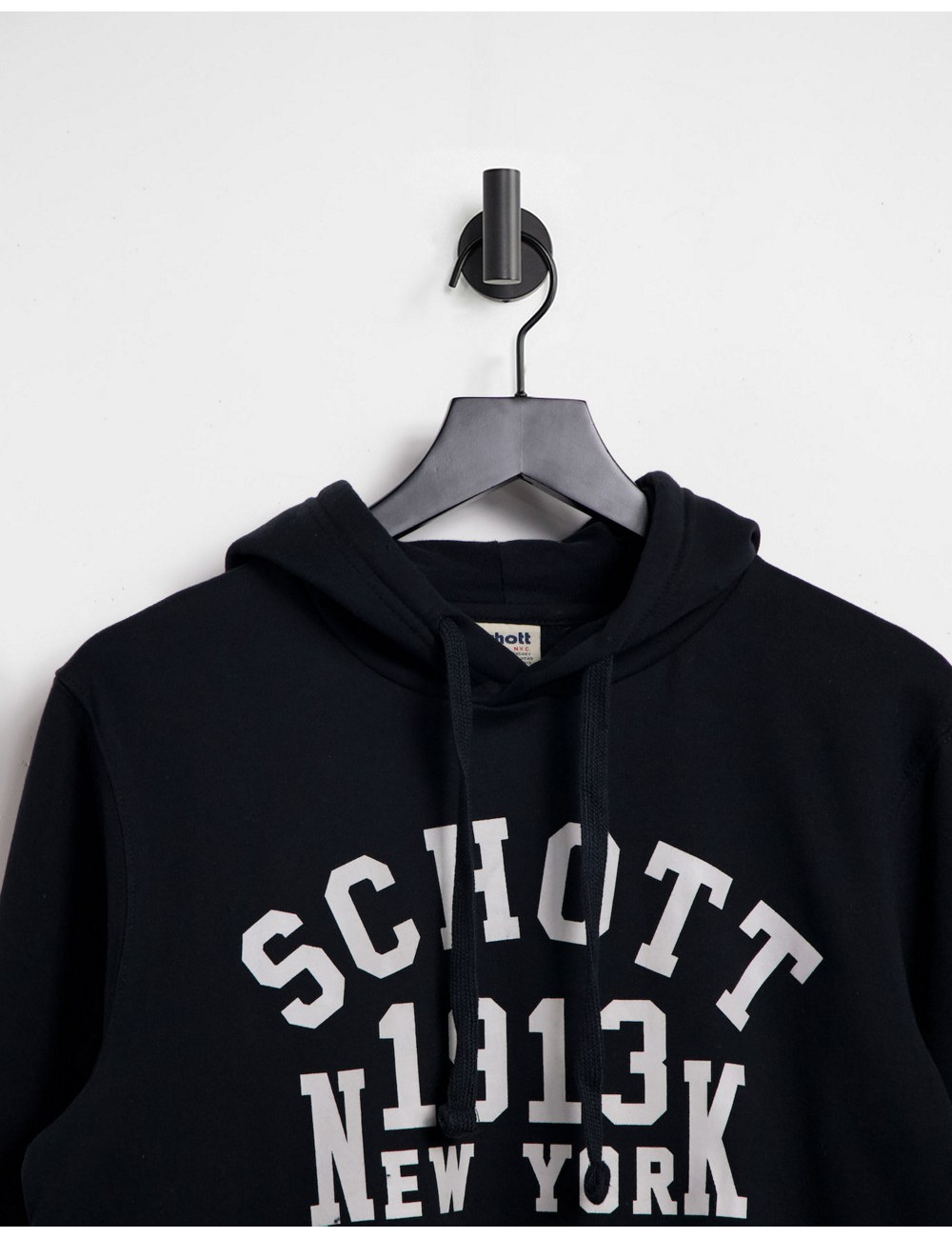 Schott hoodie with logo...