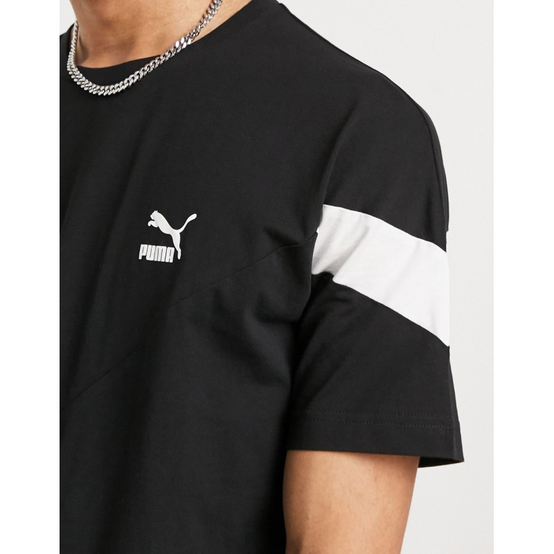Puma MCS logo t-shirt in black