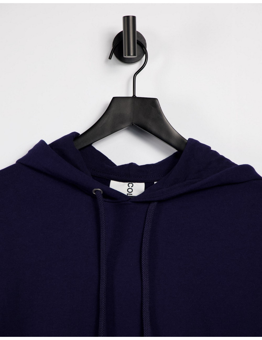 COLLUSION hoodie in dark blue
