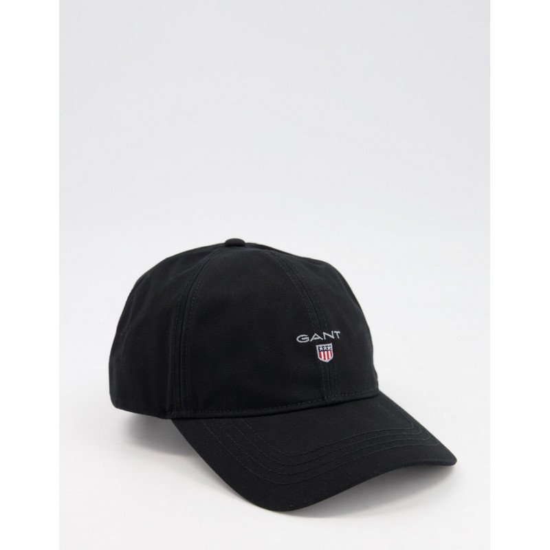 GANT cap in black with...