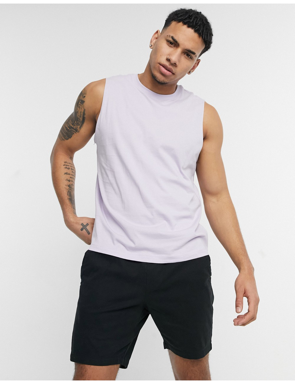 New Look vest in lilac