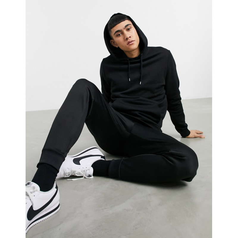 ASOS DESIGN hoodie in black