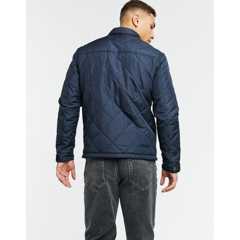 Selected Homme quilted coat...