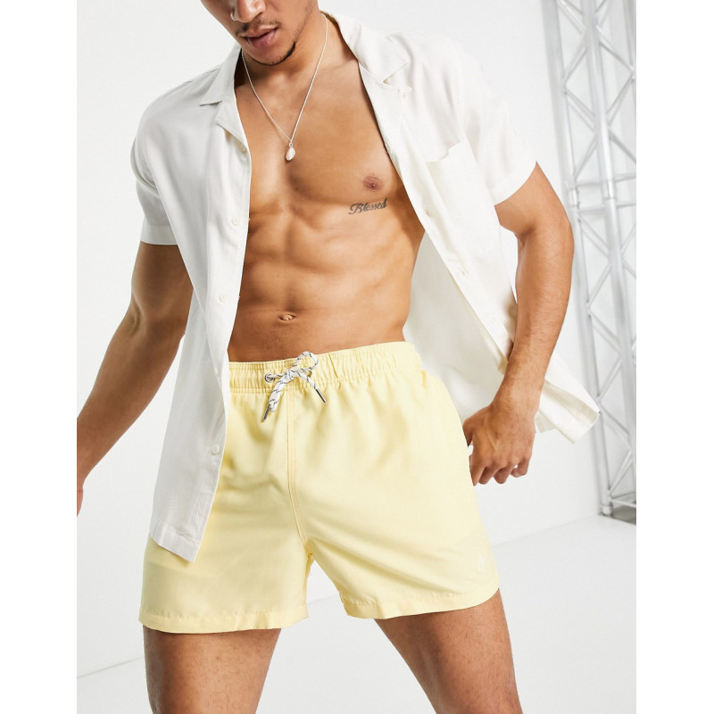 New Look swim shorts in yellow