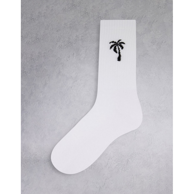 ASOS DESIGN palm tree ankle...