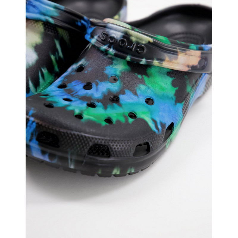 Crocs classic swirl tie dye...