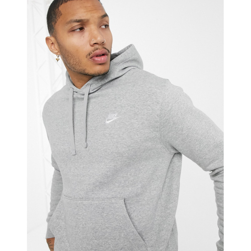 Nike Club hoodie in grey