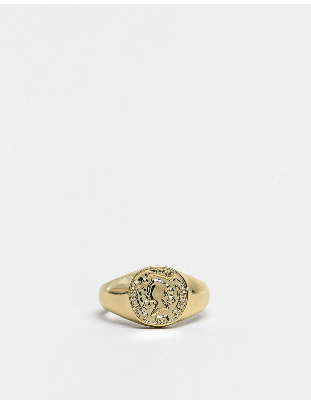 ASOS DESIGN pinky ring with...