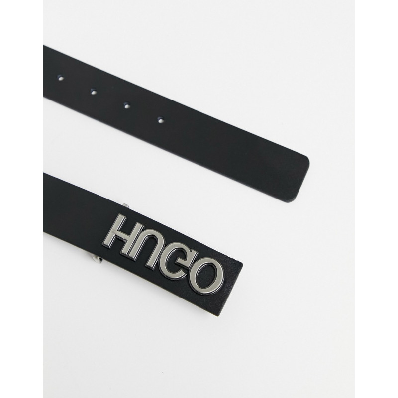 HUGO Grenwich leather logo...
