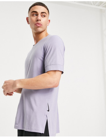 Nike Yoga dry t-shirt in grey