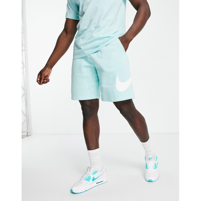 Nike Club shorts in aqua