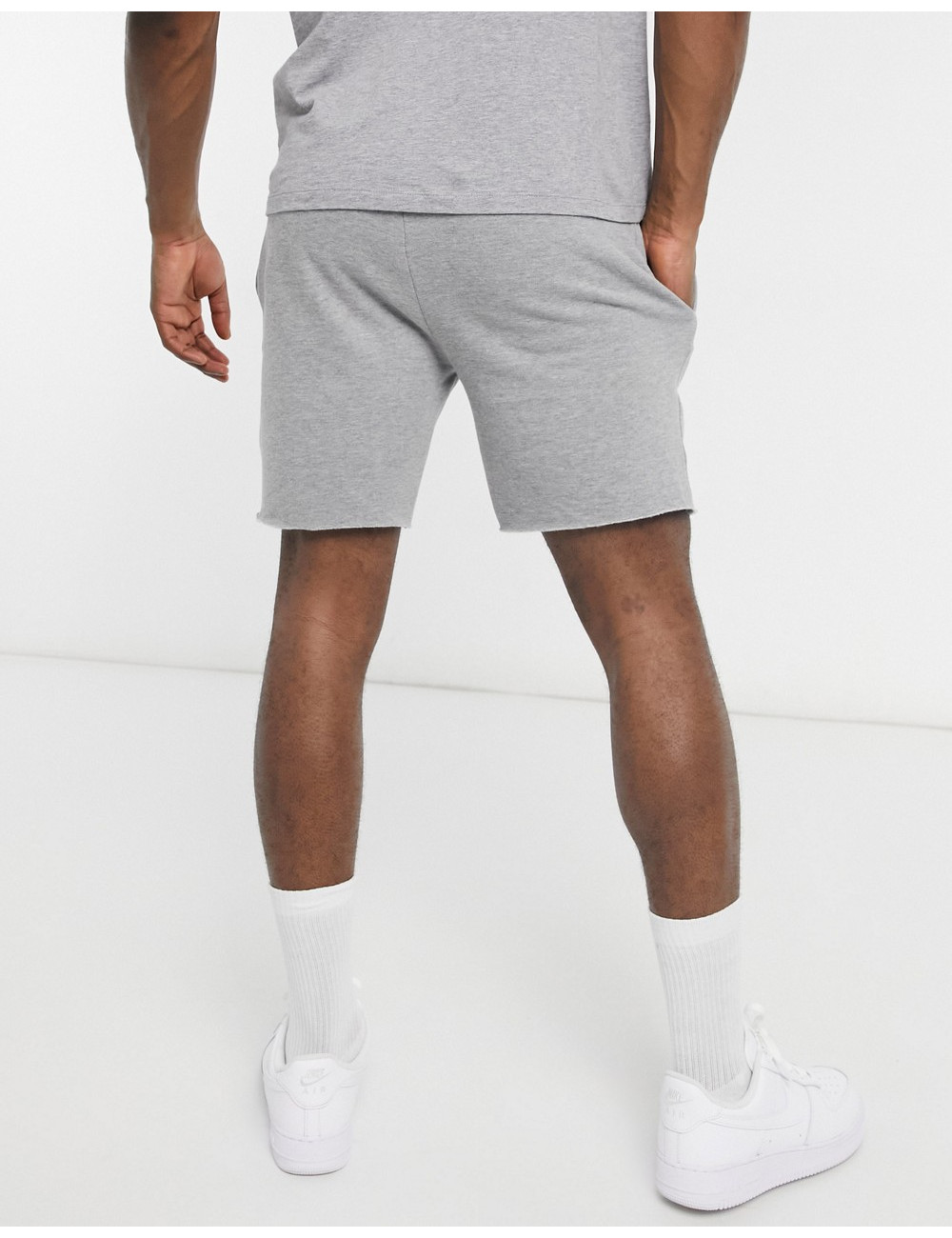 Topman dry shorts in grey