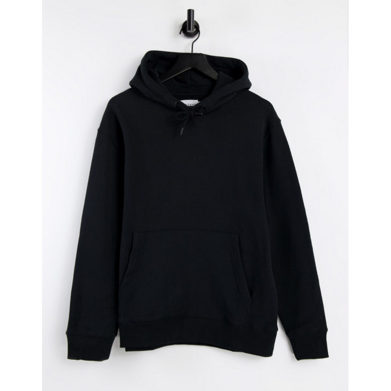 Topman co-ord hoodie in black