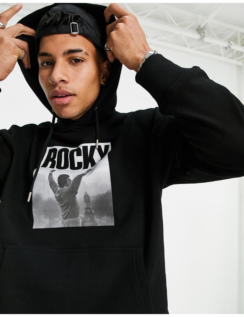 Topman Rocky graphic hoodie...