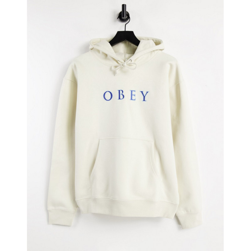 Obey curtis hoodie in off...