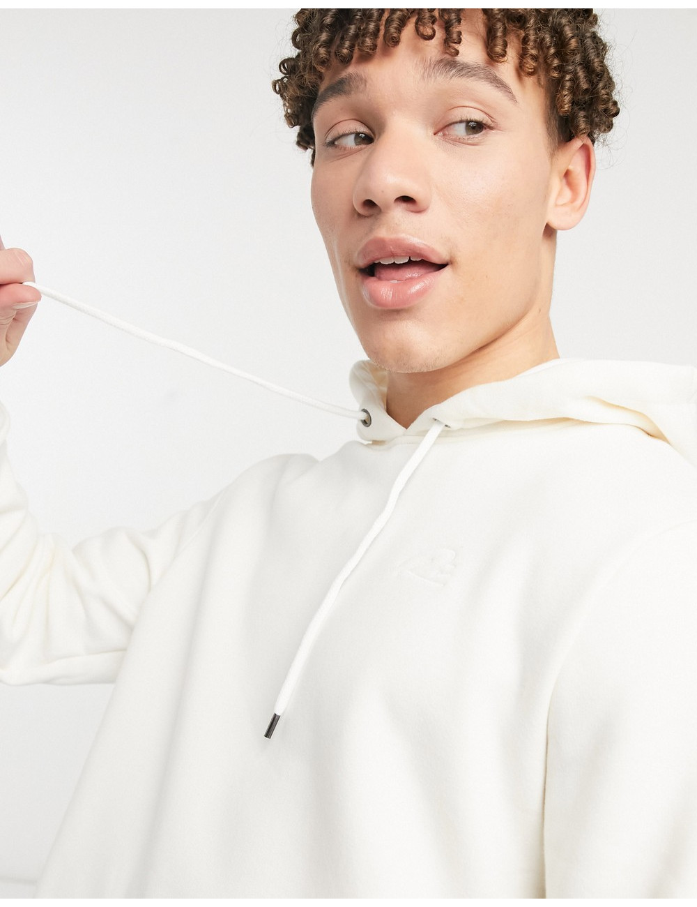 River Island hoodie in white