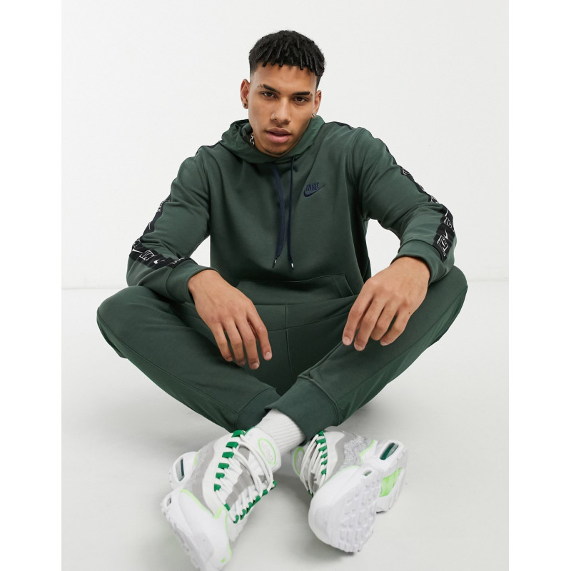 Nike Hybrid hoodie in khaki