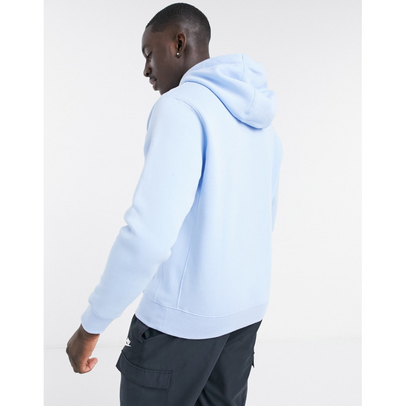 Nike Club hoodie in pale blue