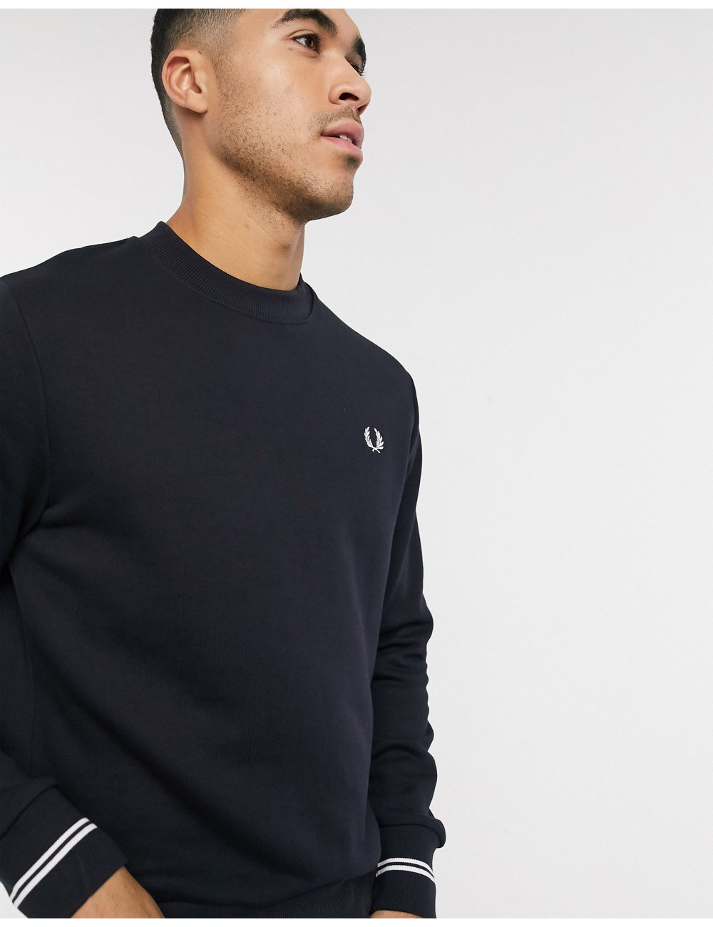 Fred Perry twin tipped crew...