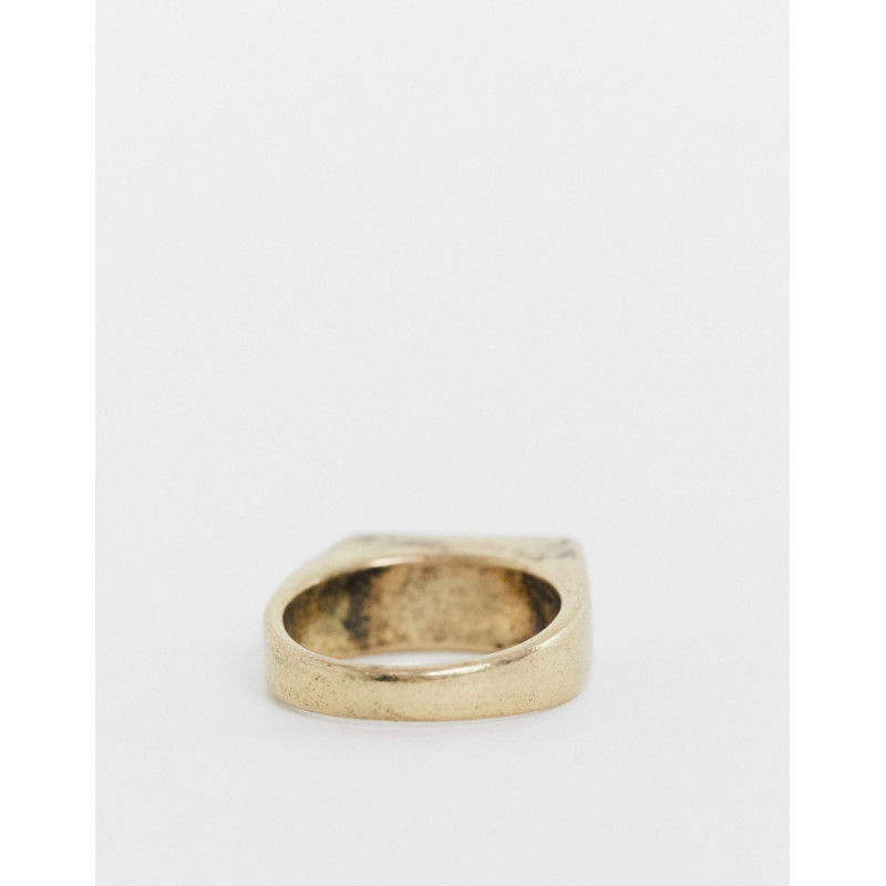 Icon Brand signet ring in...