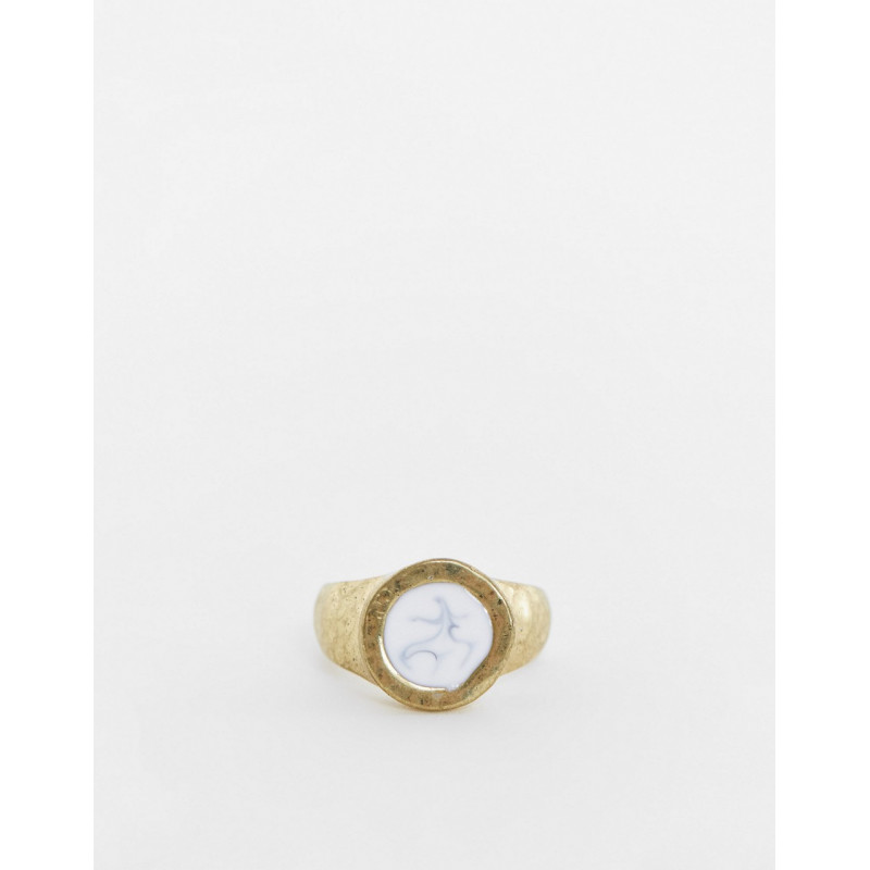 Icon Brand signet ring in...