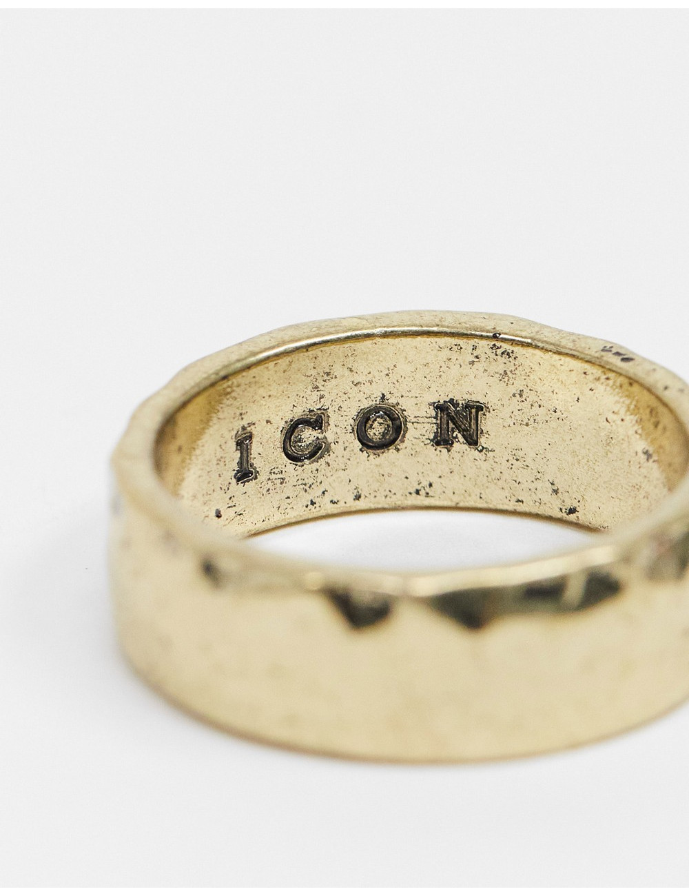 Icon Brand band ring in...