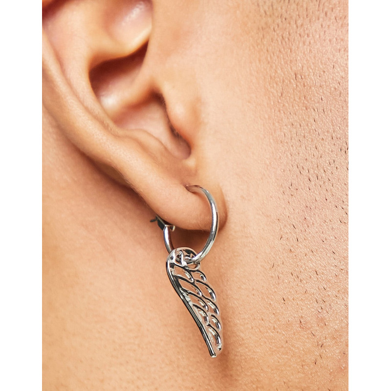 DesignB wing hoop earring...
