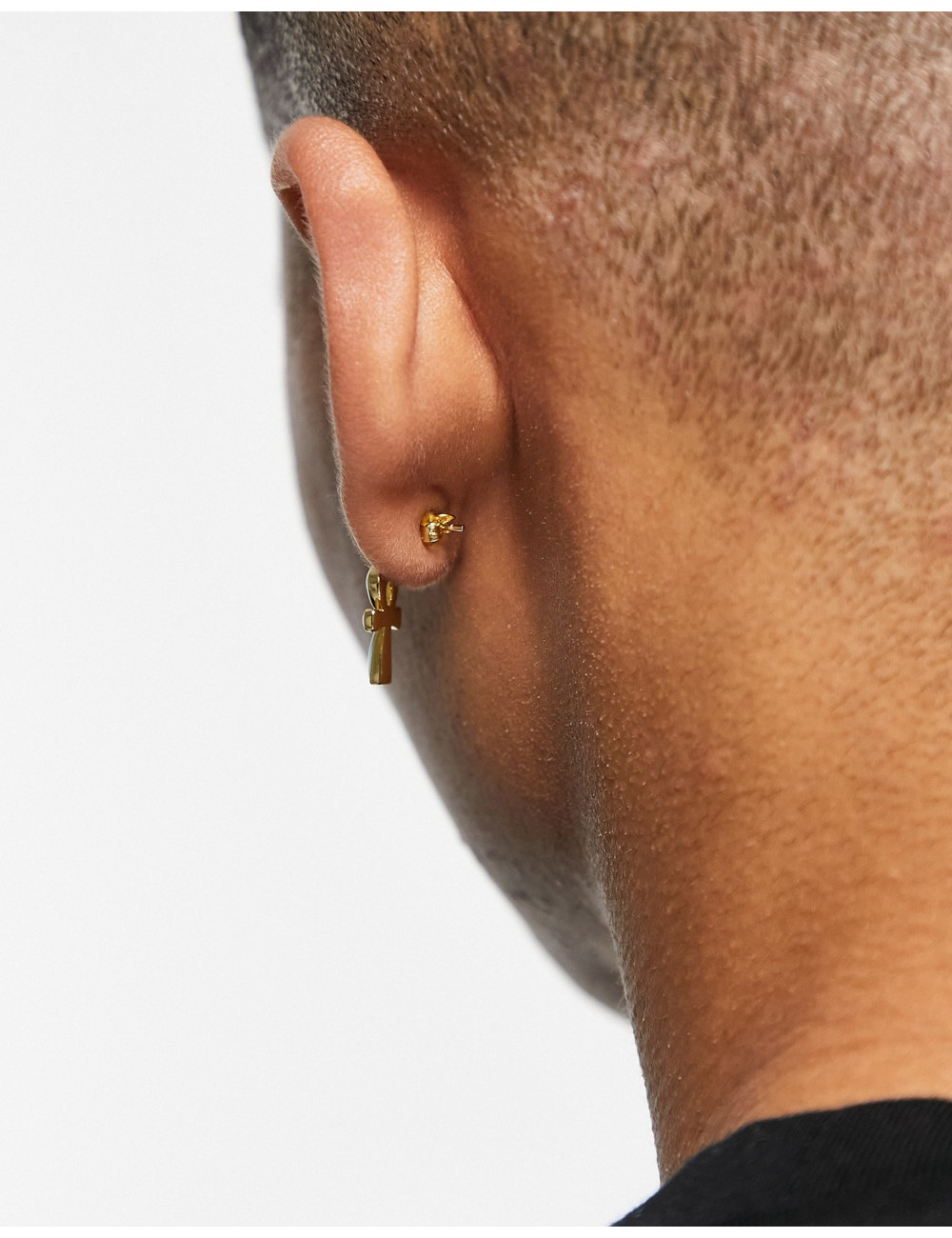 Serge DeNimes gold earring...