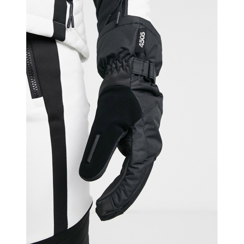 ASOS 4505 ski gloves in black