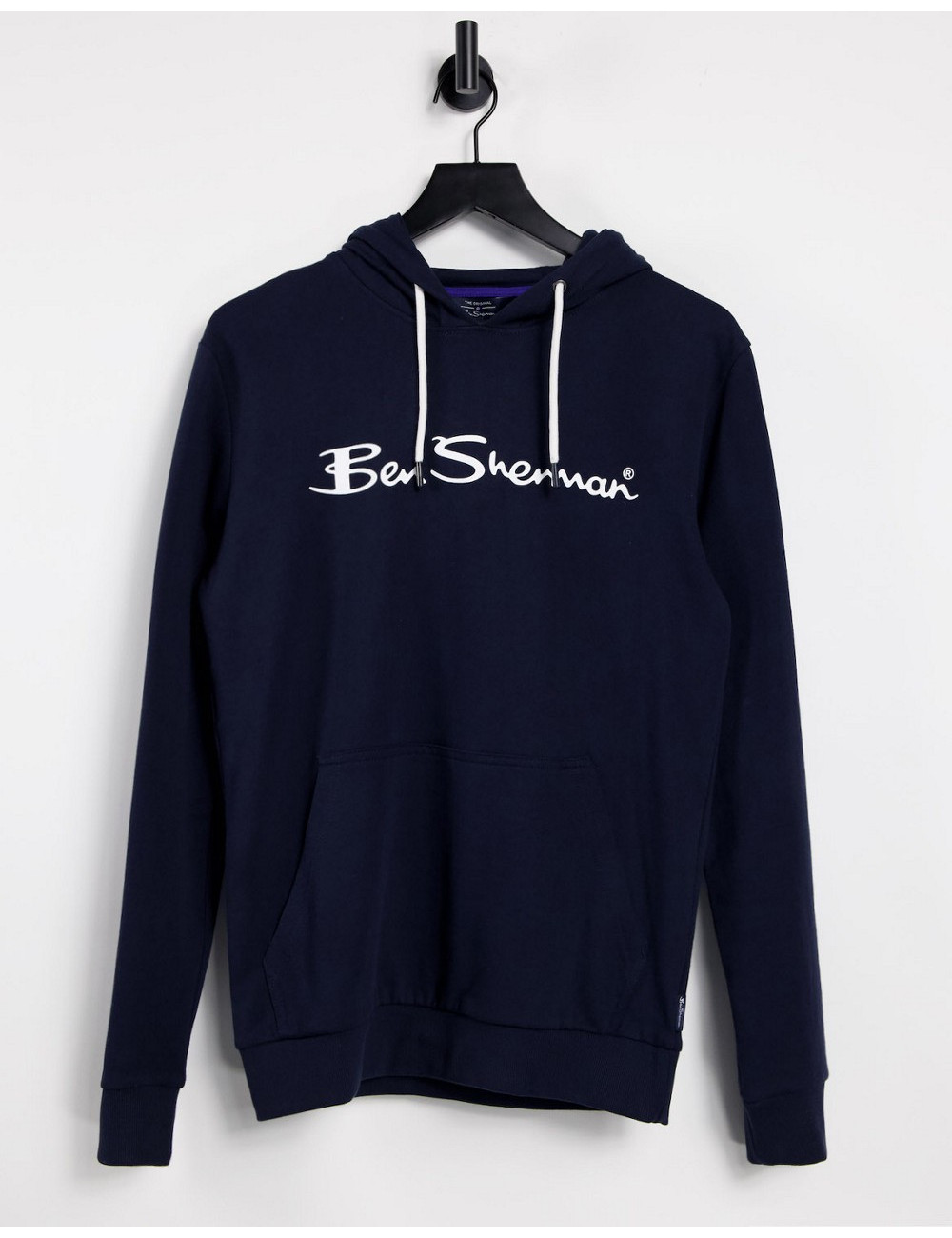 Ben Sherman large logo hoodie