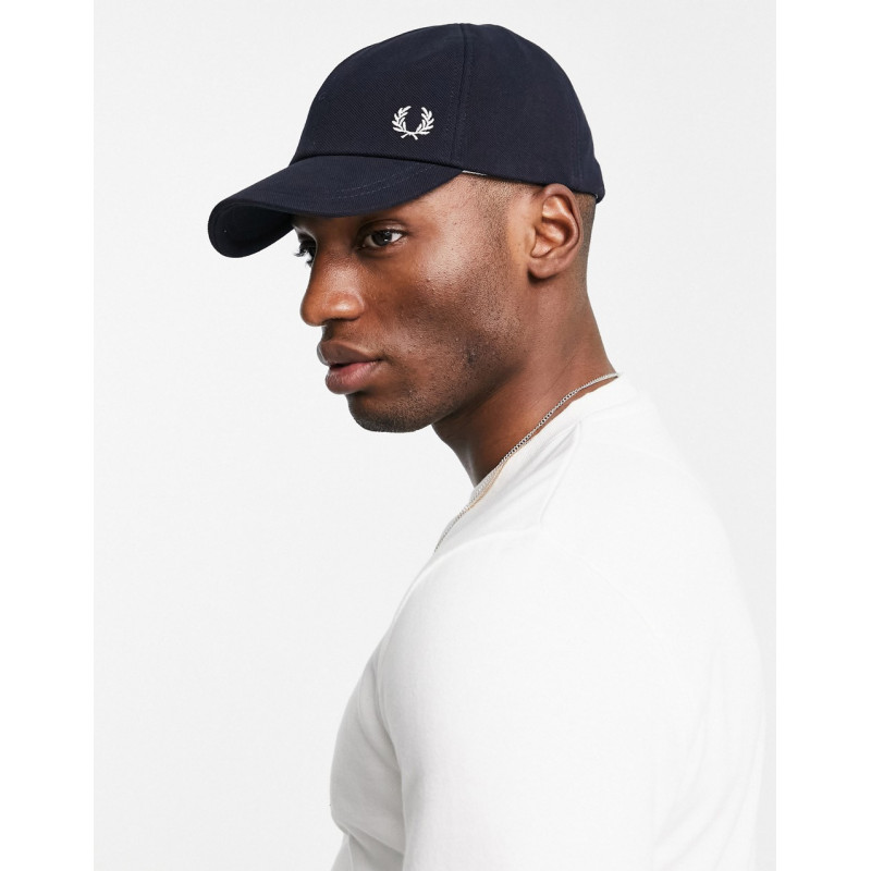 Fred Perry classic cap in navy