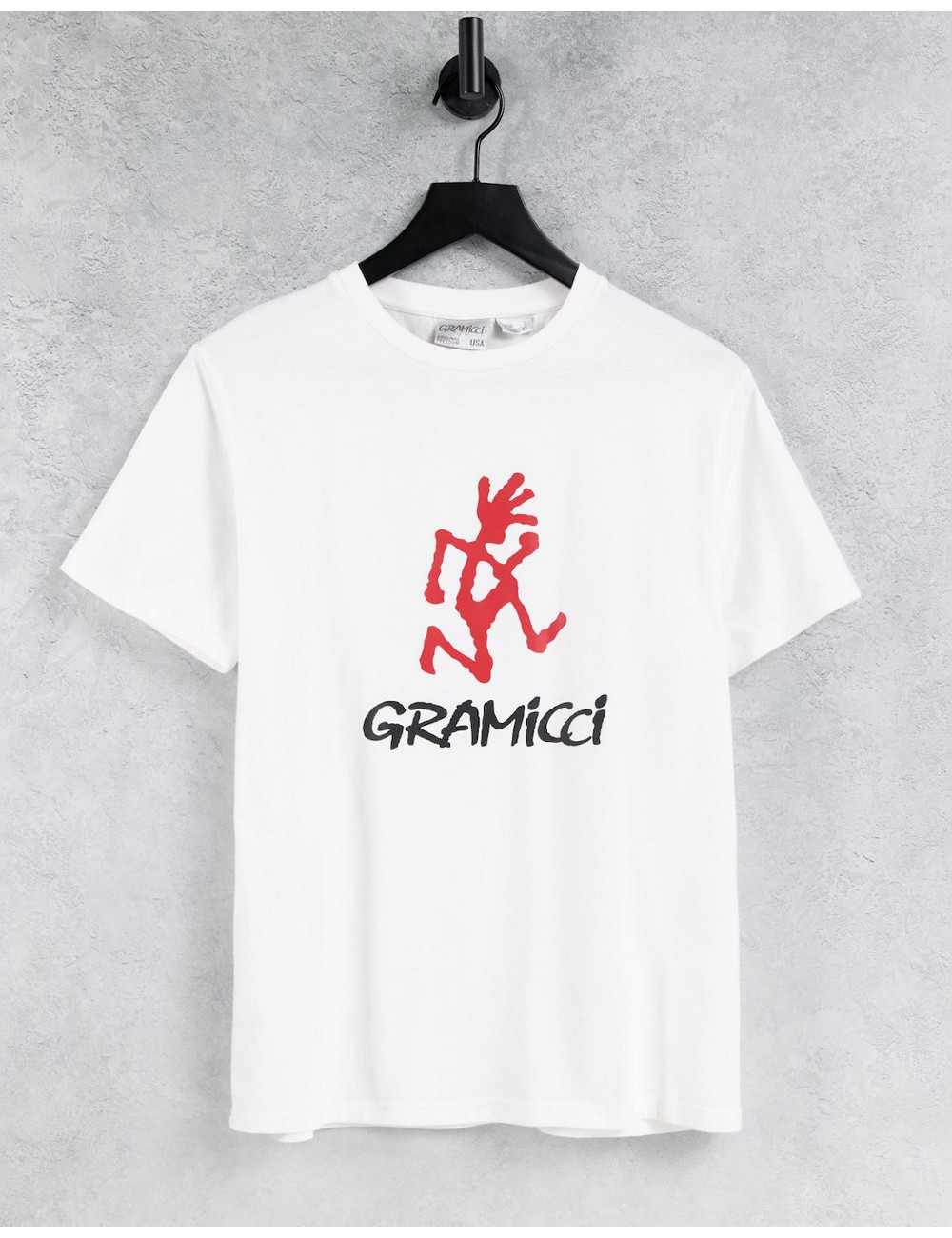 Gramicci logo t-shirt in white