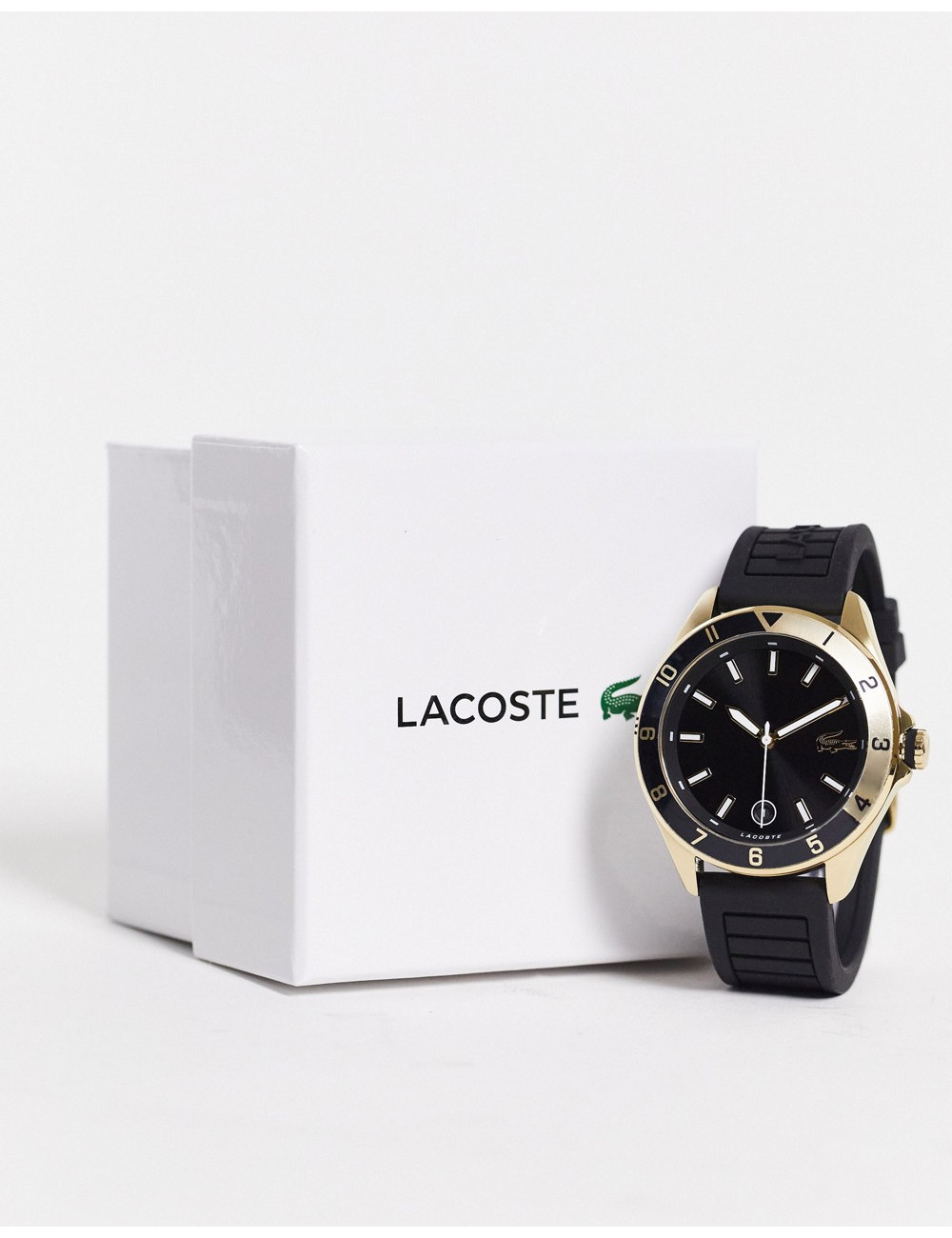 Lacoste mens silicone watch...